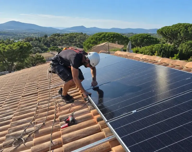 Installateur panneaux solaires Saint-Valérien — pose photovoltaïque sur toiture