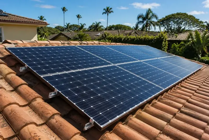 Installation de panneaux solaires à Saint-Valérien